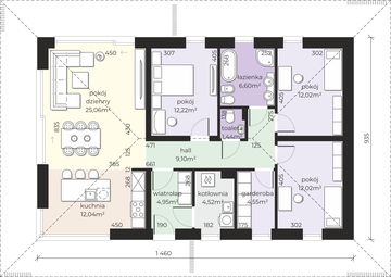 Parter projektu - Dom przy Czekoladowej 2