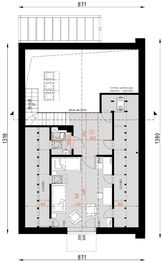 Poddasze projektu - D298B