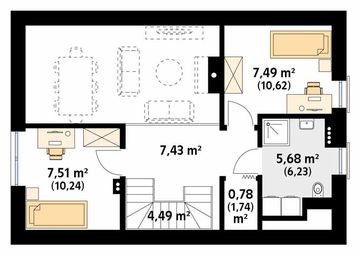 Poddasze projektu - Aksamitka