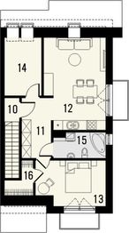 Poddasze projektu - Mieszko 2