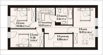 Poddasze projektu - Świecie ag m