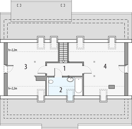 Poddasze projektu - Elsa 1a