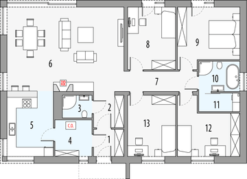 Parter projektu - Karmel 2a modern