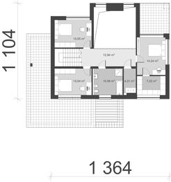 Piętro 1 projektu - uA292