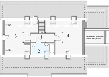 Poddasze projektu - Elsa 2b klasyk