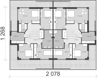 Piętro 1 projektu - uA341