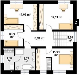 Piętro 1 projektu - Kardamon