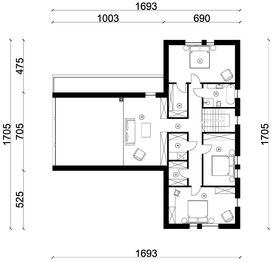 Poddasze projektu - A-73