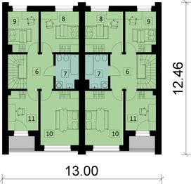 Piętro 1 projektu - KA265
