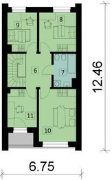 Piętro 1 projektu - KA265 S