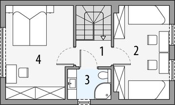 Piętro 1 projektu - Luna 2b