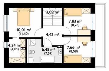Poddasze projektu - Kruszyna 3
