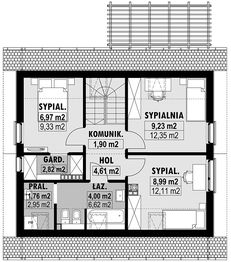 Poddasze projektu - E-71