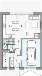 Parter projektu - Kalipso 3 - segment lewy