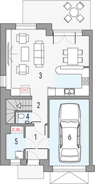 Parter projektu - Feliks - segment lewy