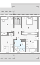 Poddasze projektu - Jaś b - segment lewy