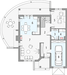 Parter projektu - Rodzynek 2b - segment lewy