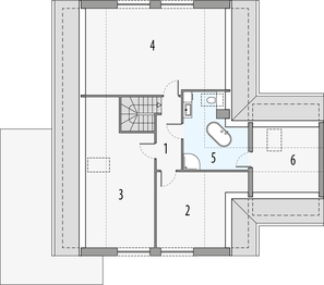 Poddasze projektu - Mandalorian b - segment lewy