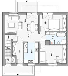 Parter projektu - Melisa 2 - segment lewy
