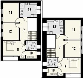 Poddasze projektu - Moderno 2L