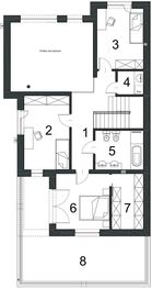 Piętro 1 projektu - BK-14 segment