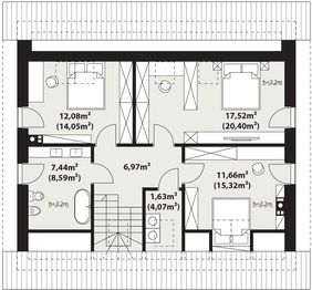 Poddasze projektu - Muna