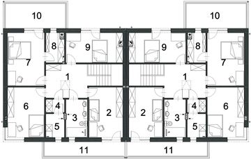 Piętro 1 projektu - BK-18