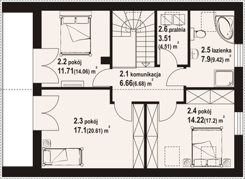 Poddasze projektu - Gryfice 31 pcr