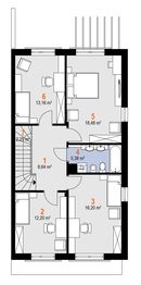 Piętro 1 projektu - Iryda Duo (1878)