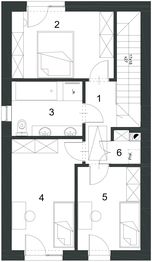 Piętro 1 projektu - BK-19 segment