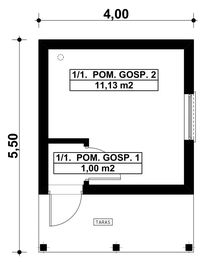 Parter projektu - G416 - Budynek gospodarczy