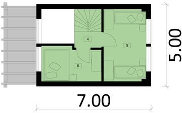 Poddasze projektu - Ka151 war.1 Sz
