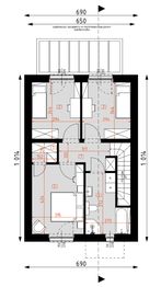 Piętro 1 projektu - D348