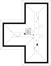 Poddasze projektu - Parterowy 2