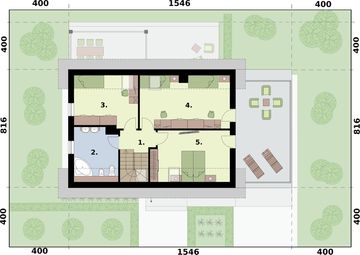 Poddasze projektu - Wien