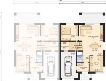 Parter projektu - APS 330 wariant 2 bliźniaczy ECO