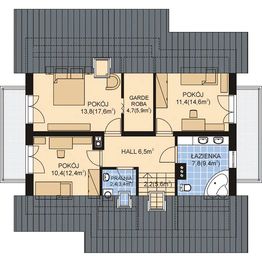 Poddasze projektu - APS 282 ECO