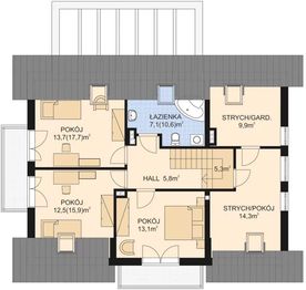 Poddasze projektu - APS 289 ECO