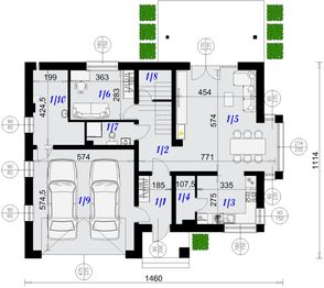 Parter projektu - Dom nad Sawą