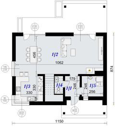 Parter projektu - Dom nad Lambro