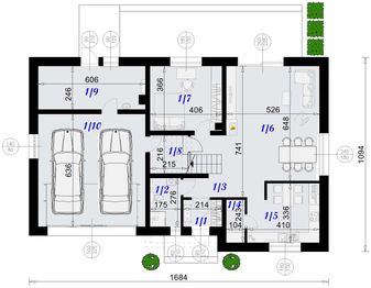 Parter projektu - Dom nad Brdą