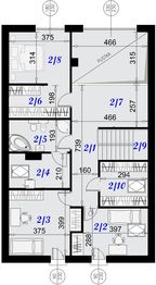 Poddasze projektu - Dom Chester