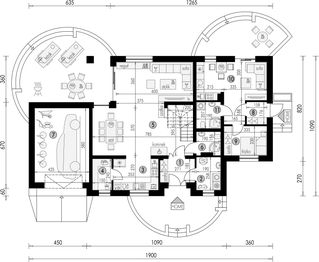 Parter projektu - Dwulokalowy 1