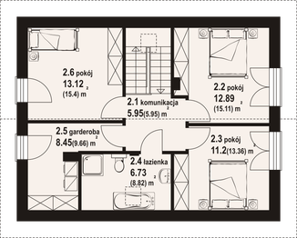 Poddasze projektu - Podbrzezie