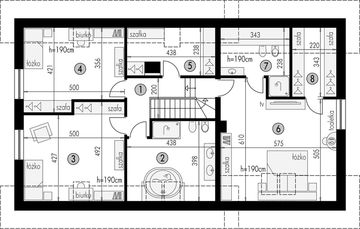 Poddasze projektu - Z poddaszem 4