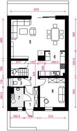 Parter projektu - Aria II bez garażu [B]