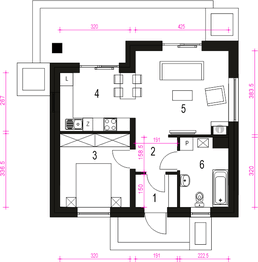 Parter projektu - Bambi bez garażu [B]