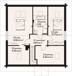 Poddasze projektu - Grodowo dw
