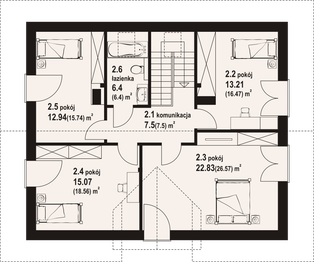 Poddasze projektu - Jagodno