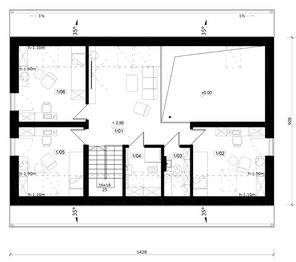 Poddasze projektu - Panoramiczny 3